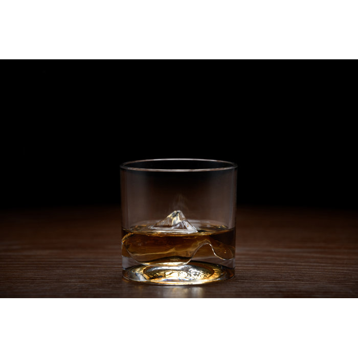 LIITON Mount Everest Crystal Whiskey Decanter Set with Glasses Wayfair